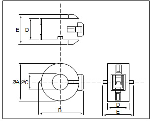 EMI 铁氧体&mdash;&mdash;圆开口珠组件